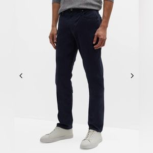 AG Jeans - Everett Slim-Straight Twill Pants - Navy